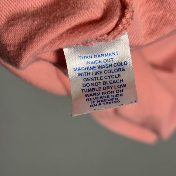 Fish Hippie Men’s Medium Pink Coral Shirt Boat Carolina Flarehull Lake - Picture 6 of 6